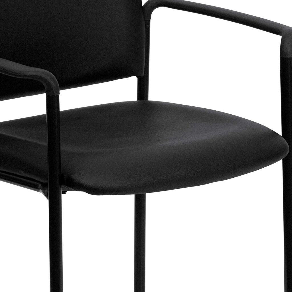 Flash Furniture Stackable Side Reception Chair                Vinyl, Steel, Foam