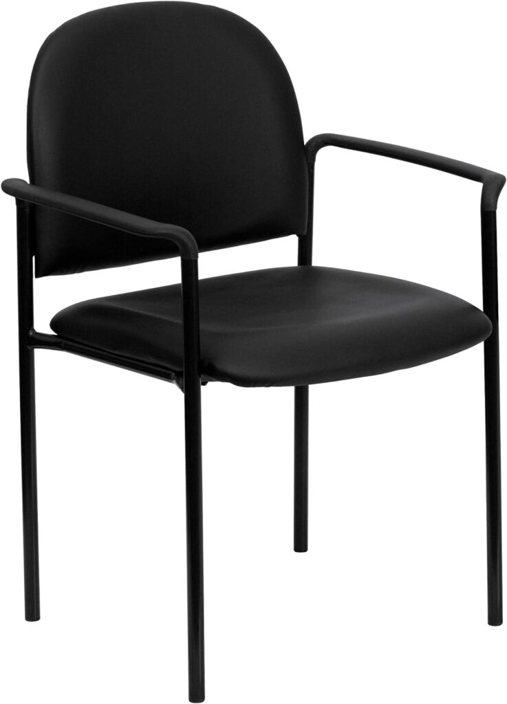 Flash Furniture Stackable Side Reception Chair                Vinyl, Steel, Foam