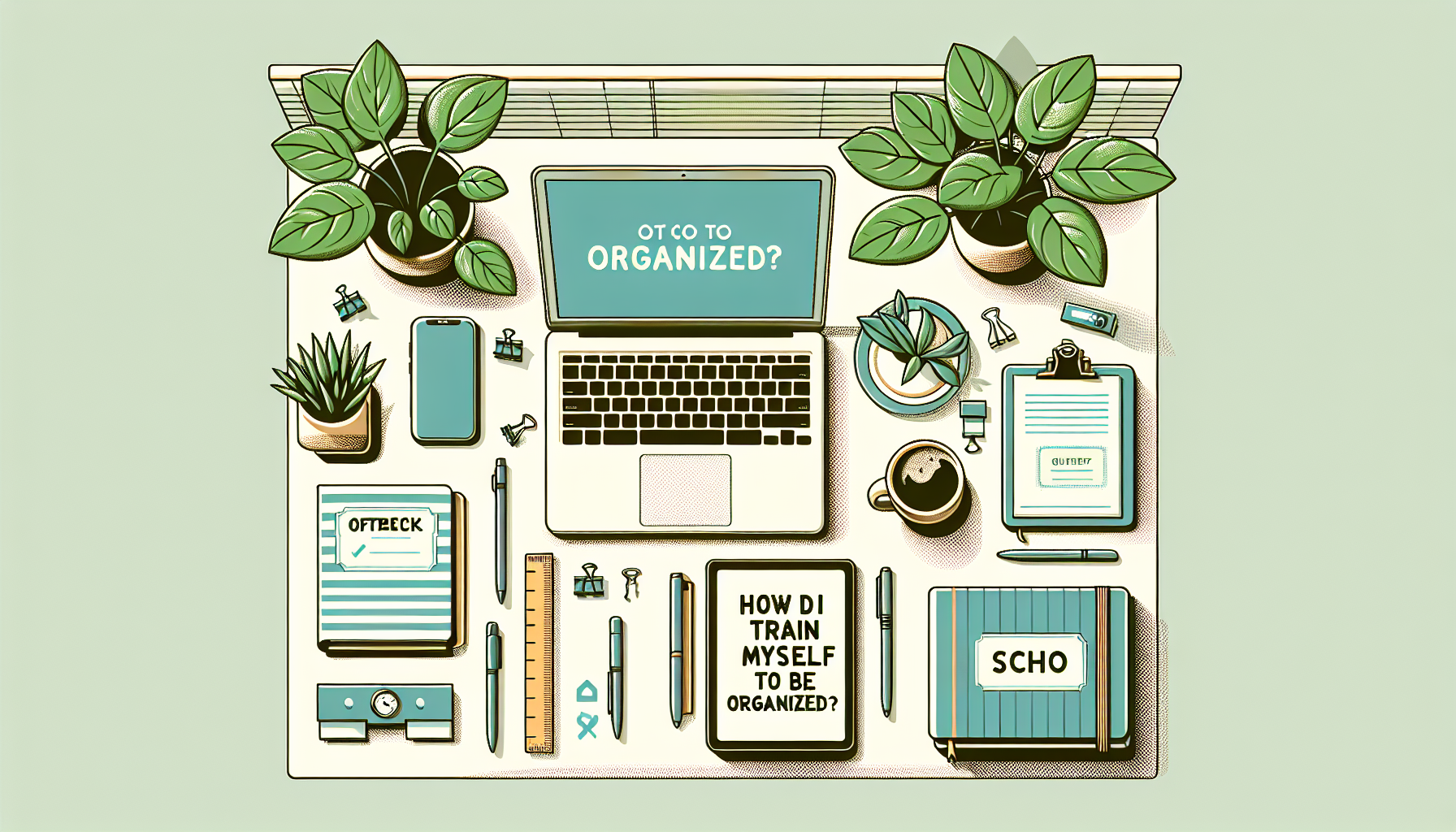 How Do I Train Myself To Be Organized?